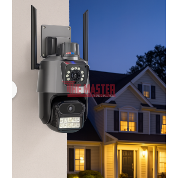 ДВОЙНА SMART WIFI IP КАМЕРА 2×12MP – 4K ULTRA HD