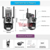ДВОЙНА SMART WIFI IP КАМЕРА 2×12MP – 4K ULTRA HD