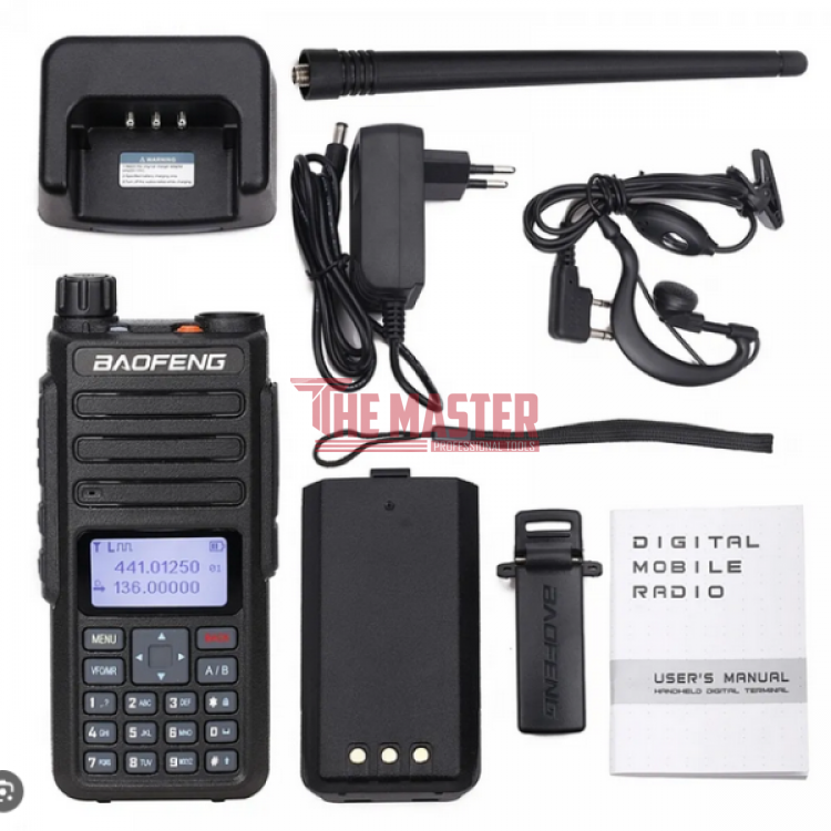 DMR РАДИОСТАНЦИЯ DR-1801UV – ДИГИТАЛНА И АНАЛОГОВА, VHF/UHF