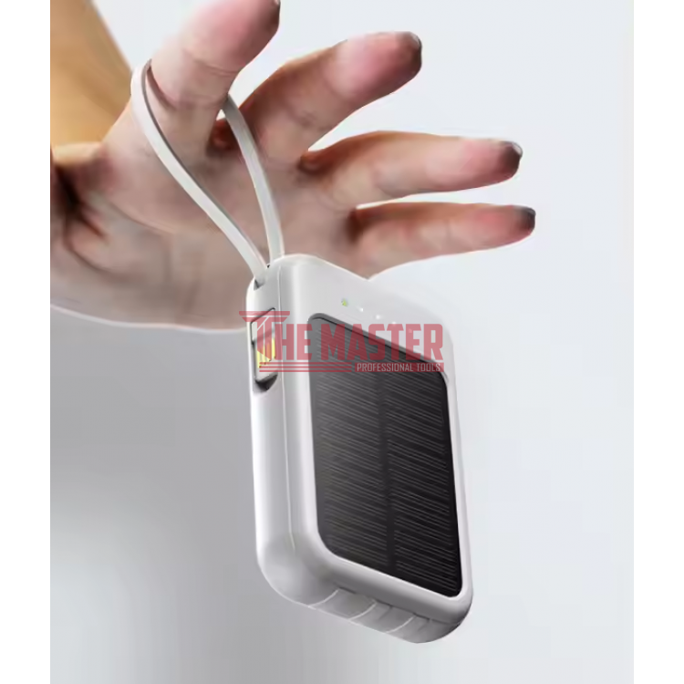 СОЛАРНА МИНИ ВЪНШНА БАТЕРИЯ MEGALODON – 20 000 mAh