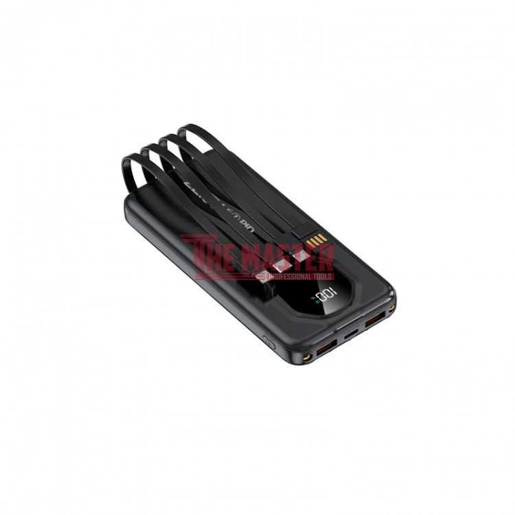 ВЪНШНА БАТЕРИЯ MEGALODON – 22 000 mAh – ЧЕРЕН