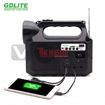 МОБИЛНА СОЛАРНА СИСТЕМА GDLITE GD-8017 MUSIC