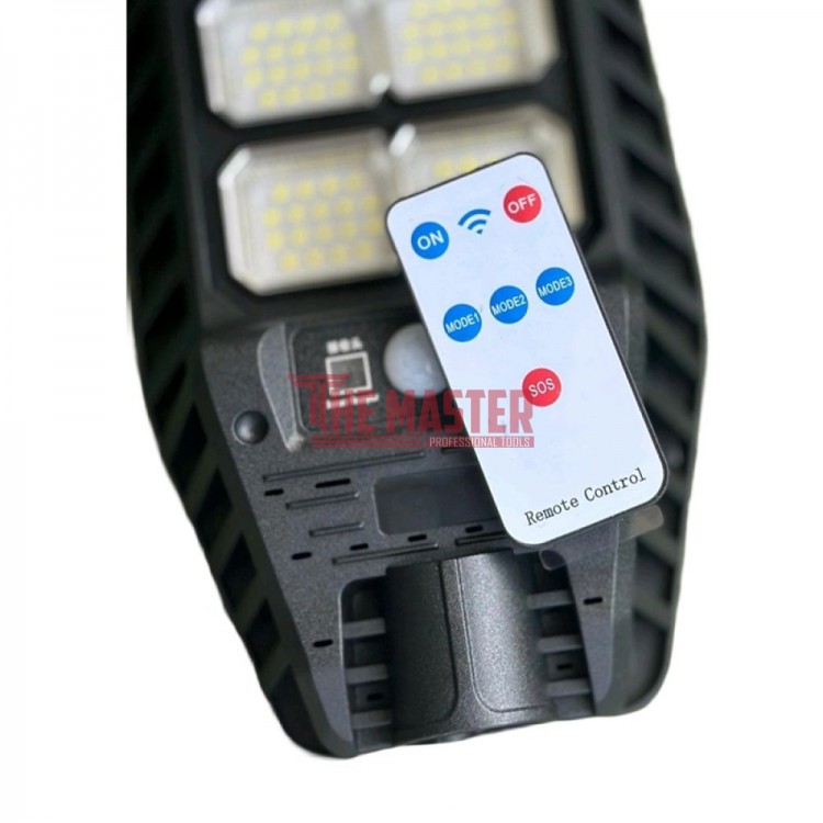 СОЛАРНА LED ЛАМПА DRAGON SWP-144LED – 2400W, 8 СЕКЦИИ