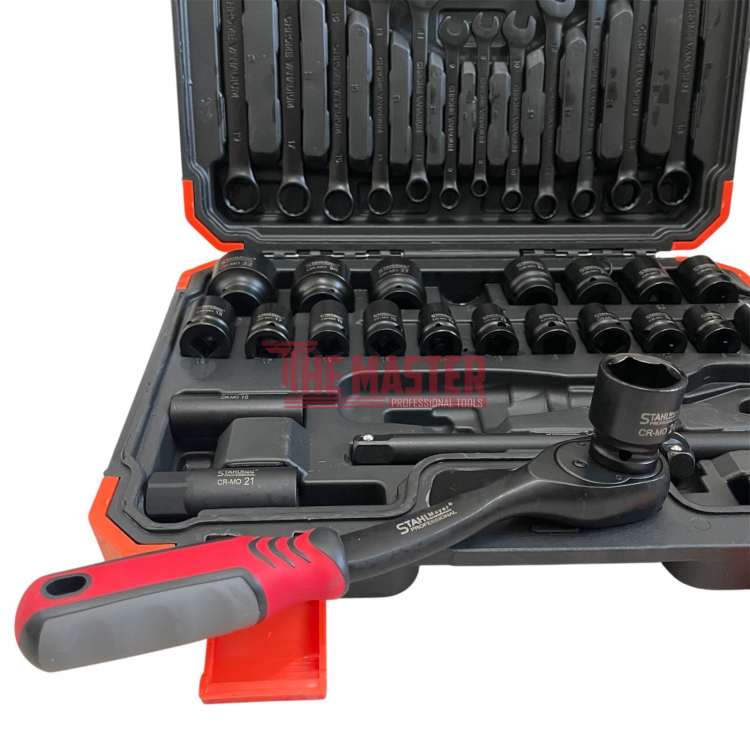 ГЕДОРЕ С УДАРНИ ВЛОЖКИ 37 ЧАСТИ 1/2″ STAHLMAYER