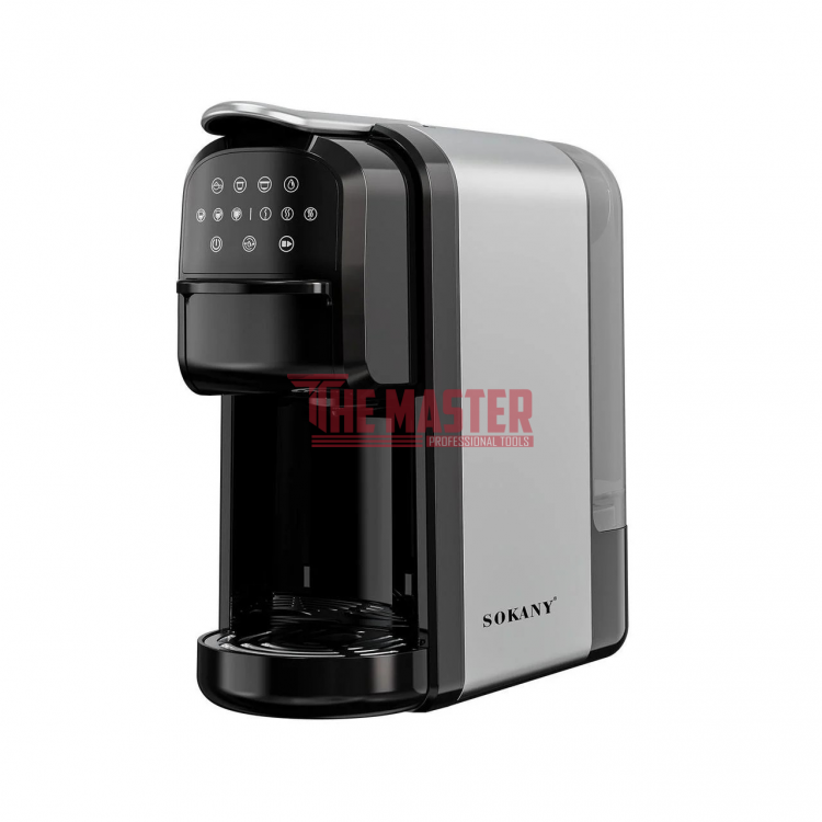 КАФЕМАШИНА SOKANY SK-04031 – 3в1 (МЛЯНО КАФЕ + NESpresso + DOLCE GUSTO), 1400W, 20 BAR