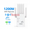 WIFI УСИЛВАТЕЛ 1200 Mbps – ДВУЛЕНТОВ РЕПИТЪР С 6 АНТЕНИ (2.4GHz / 5GHz)