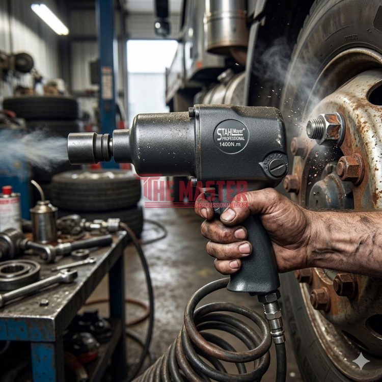 ПНЕВМАТИЧЕН УДАРЕН ГАЙКОВЕРТ STAHLMAYER 1/2″ – 1400 Nm, ПРОФЕСИОНАЛЕН КОМПЛЕКТ