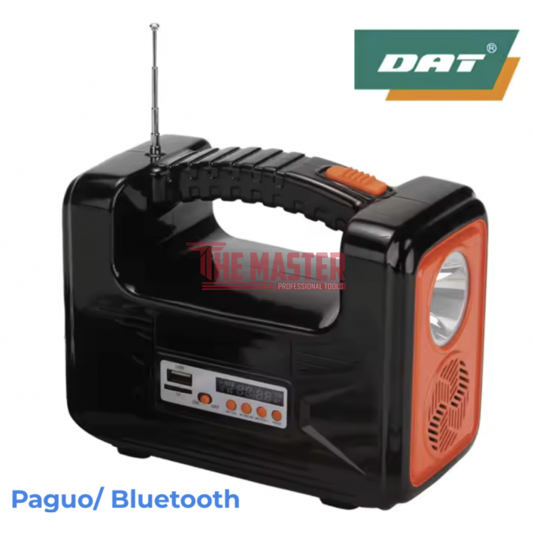 СОЛАРНА СИСТЕМА DAT AT-9011B – ОСВЕТЛЕНИЕ, POWERBANK И МУЛТИМЕДИЯ