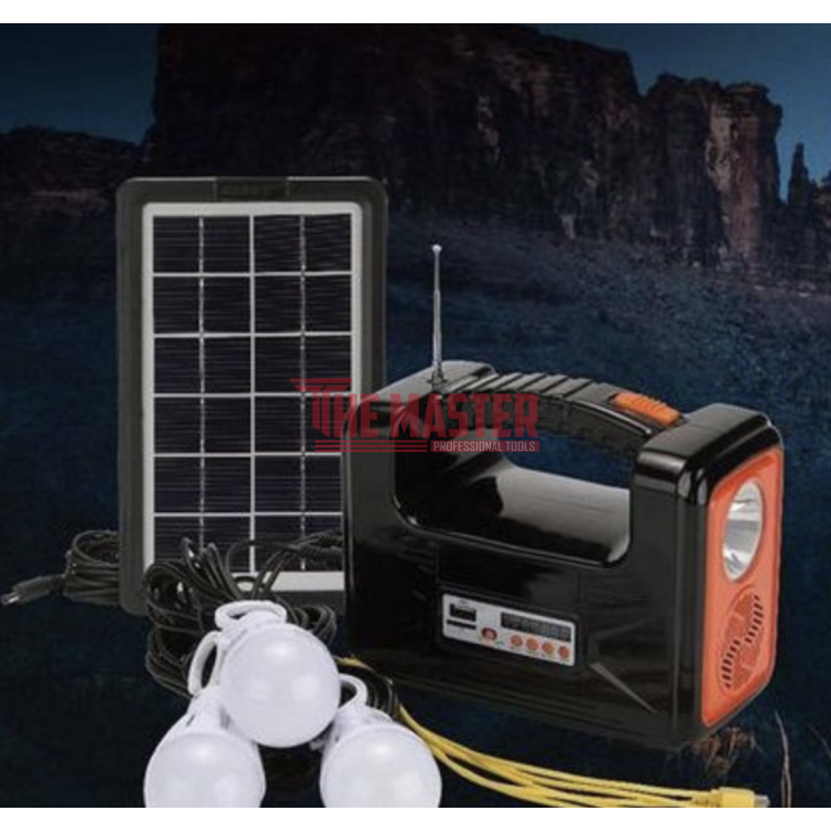СОЛАРНА СИСТЕМА DAT AT-9011B – ОСВЕТЛЕНИЕ, POWERBANK И МУЛТИМЕДИЯ