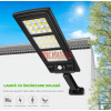 СОЛАРНА LED ЛАМПА DRAGON 2400W – СЪС СЕНЗОР ЗА ДВИЖЕНИЕ И ДИСТАНЦИОННО