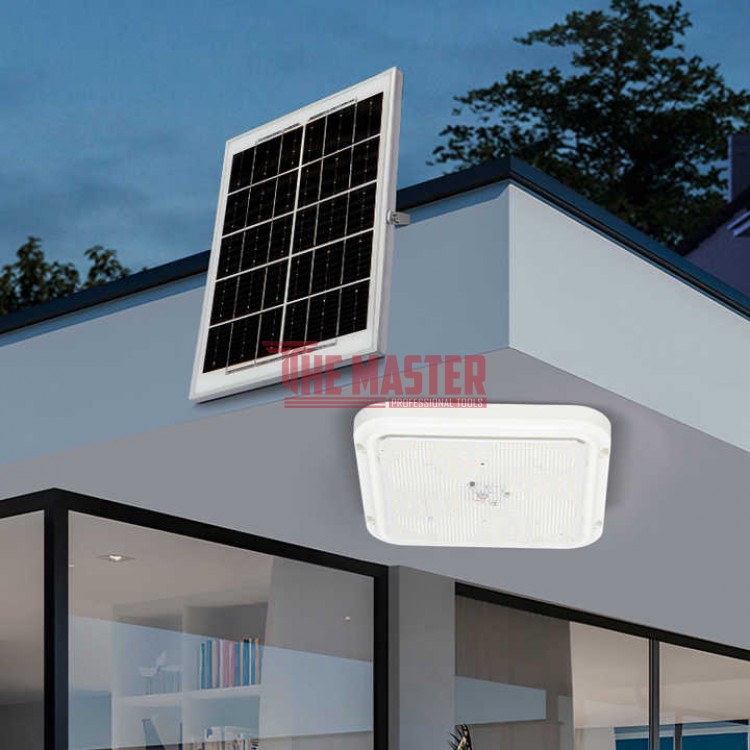 СОЛАРНА LED ТАВАННА ЛАМПА JORTAN 100W С ОТДЕЛЕН ПАНЕЛ