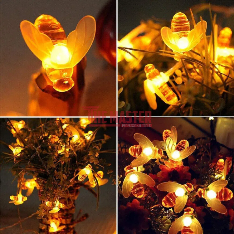 СОЛАРНИ LED ЛАМПИ ПЧЕЛИЧКИ – 30 БР., ДЕКОРАТИВНО ГРАДИНСКО ОСВЕТЛЕНИЕ