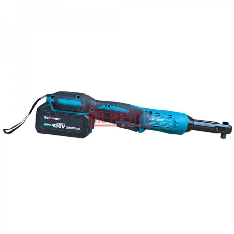 АКУМУЛАТОРНА ТРЕСЧОТКА KRAFTMASTER 36V / 8AH – ПРОФЕСИОНАЛЕН КОМПЛЕКТ