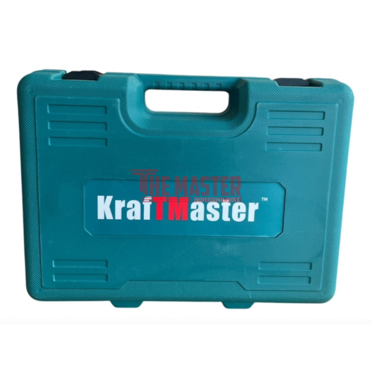 KRAFTMASTER КОМПЛЕКТ – АКУМУЛАТОРНА ЛОЗАРСКА НОЖИЦА + МИНИ ВЕРИЖЕН ТРИОН 15 СМ (2 БАТЕРИИ)