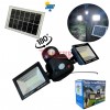 ТРОЙНА СОЛАРНА LED ЛАМПА 200W С ДАТЧИК ЗА ДВИЖЕНИЕ И ДИСТАНЦИОННО