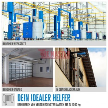 ЕЛЕКТРИЧЕСКИ ТЕЛФЕР RAPTER RRHQ EH-300 1050W – 300/600 КГ, ВИСОЧИНА НА ПОВДИГАНЕ ДО 12 М