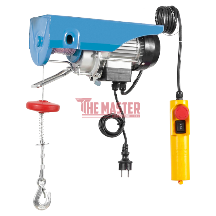 ЕЛЕКТРИЧЕСКИ ТЕЛФЕР RAPTER 1300W – 500/1000 КГ, ВИСОЧИНА НА ПОВДИГАНЕ ДО 18 М