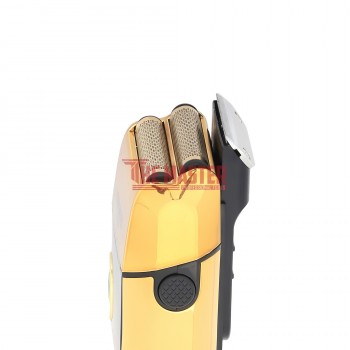 АКУМУЛАТОРЕН РОТАЦИОНЕН ШЕЙВЪР POWERTEC TR-550 – 7900 RPM, 1400 MAH И ПРЕЦИЗЕН ТРИМЕР