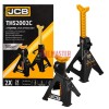 КОМПЛЕКТ СТОЙКИ ЗА АВТОМОБИЛ 2 ТОНА 282 ММ / 430 ММ JCB