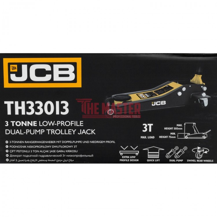 КРИК КРОКОДИЛ 3 ТОНА 77 - 505 ММ JCB