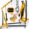ХИДРАВЛИЧЕН, СГЪВАЕМ КРАН ЗА ДВИГАТЕЛИ ТИП ЖИРАФ 2 ТОНА JCB