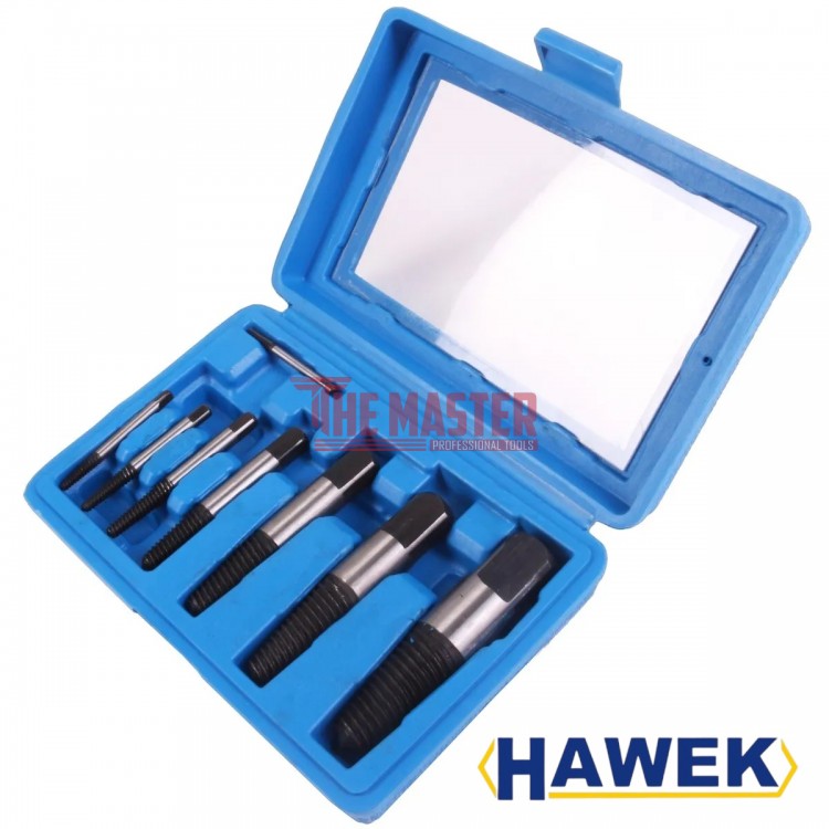 КОМПЛЕКТ ЕКСТРАКТОРИ 8 ЧАСТИ HAWEK