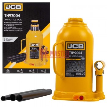 ХИДРАВЛИЧЕН КРИК ТИП БУТИЛКА 20 ТОНА JCB