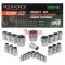 КОМПЛЕКТ ВЛОЖКИ 25 ЧАСТИ 1/4" И 1/2" ROCKFORCE
