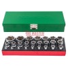 КОМПЛЕКТ ВЛОЖКИ 25 ЧАСТИ 1/4" И 1/2" ROCKFORCE