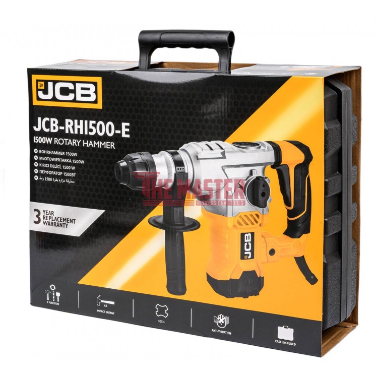 ЕЛЕКТРИЧЕСКИ ПЕРФОРАТОР 1500W SDS-PLUS JCB