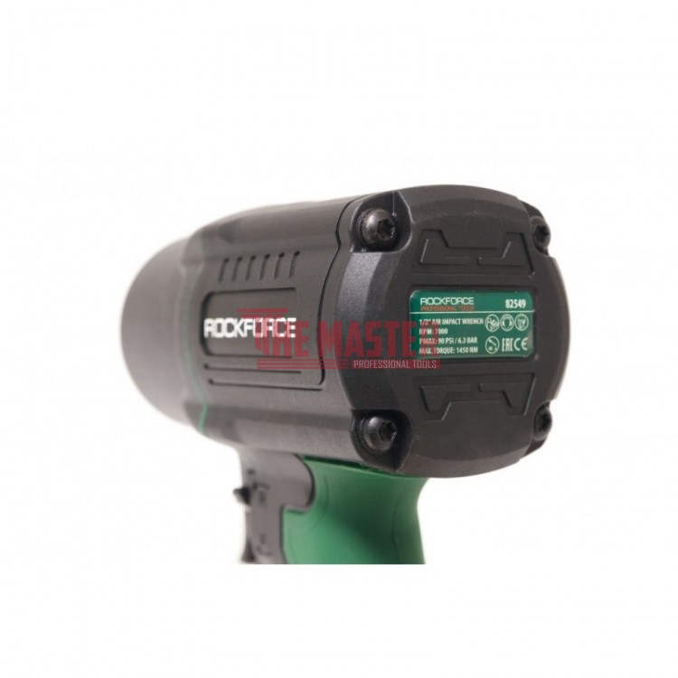 ПНЕВМАТИЧЕН ГАЙКОВЕРТ С КЪС ШПИНДЕЛ 1450 NМ 1/2" ROCKFORCE